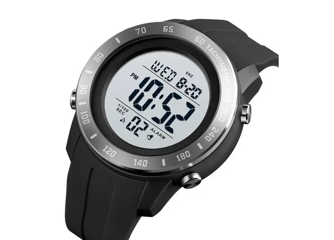 Тактические часы Skmei 1524BKWT Black-White Фото 2